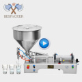 Bespacker G1WGD semi-auto pneumatic paste filling machine jam ketchup yogurt filling machine cosmetic cream filling machine